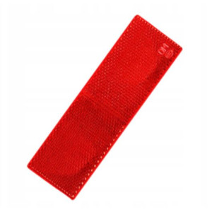 Naklejka odblaskowa czerwona 5x20 